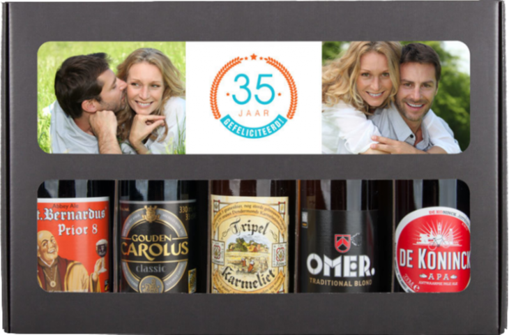 bierpakket belgisch bier personaliseren